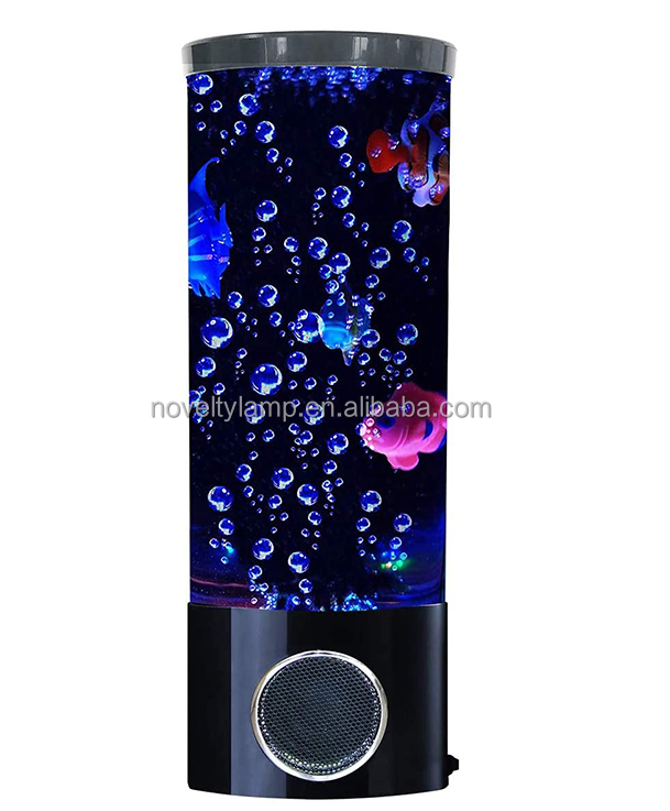 jellyfish lava lamp bluetooth speaker